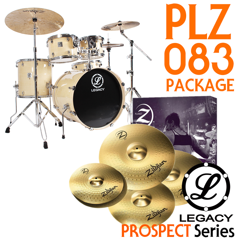[★할인패키지★] Legacy Prospect PLZ083 패키지 (Zildjian Planetz 18" Set) 