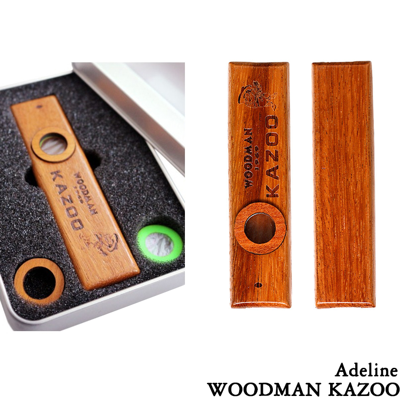 [★드럼채널★] Adeline Premium Wood Kazoo (카주/나무재질) 