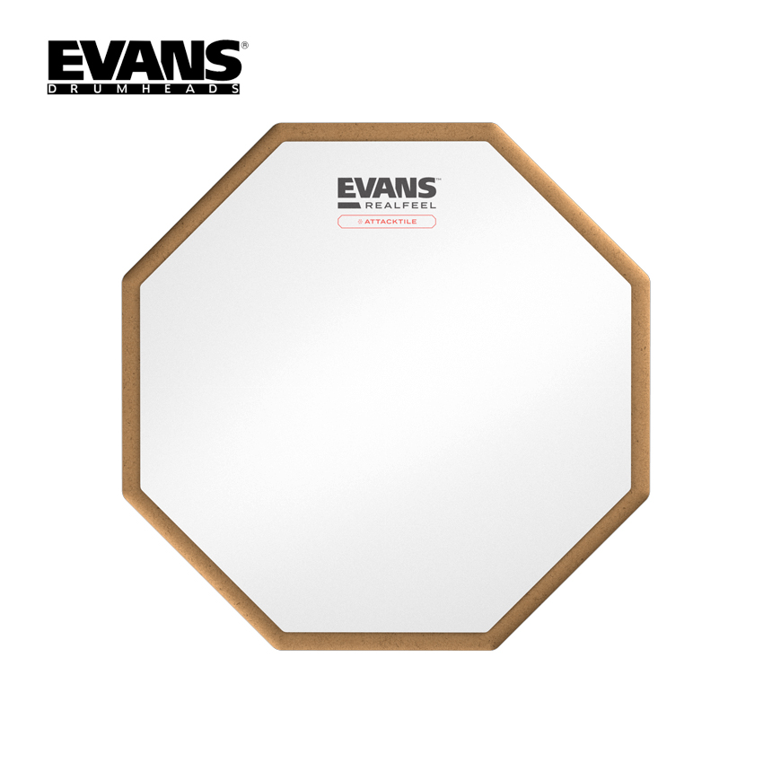 EVANS 에반스 리얼필 어택타일 연습패드 REALFEEL ATTACKTILE PRACTICE PAD (RF10G-AT)