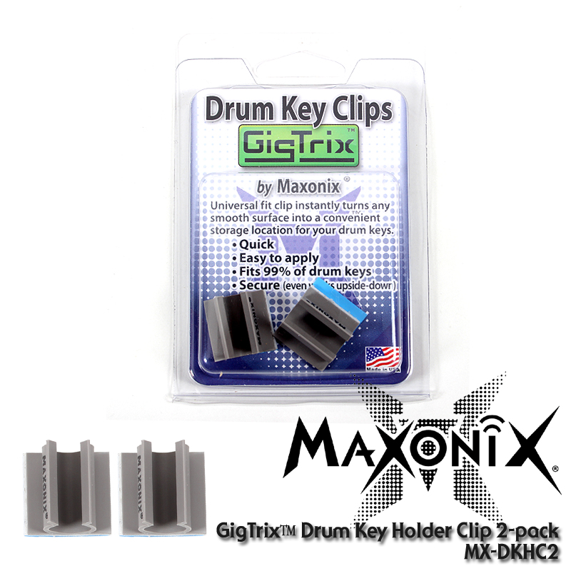 [★드럼채널★] MaxOnix GigTrix Drum Key Holder Clip 2pack /MX-DKHC2/드럼키홀더