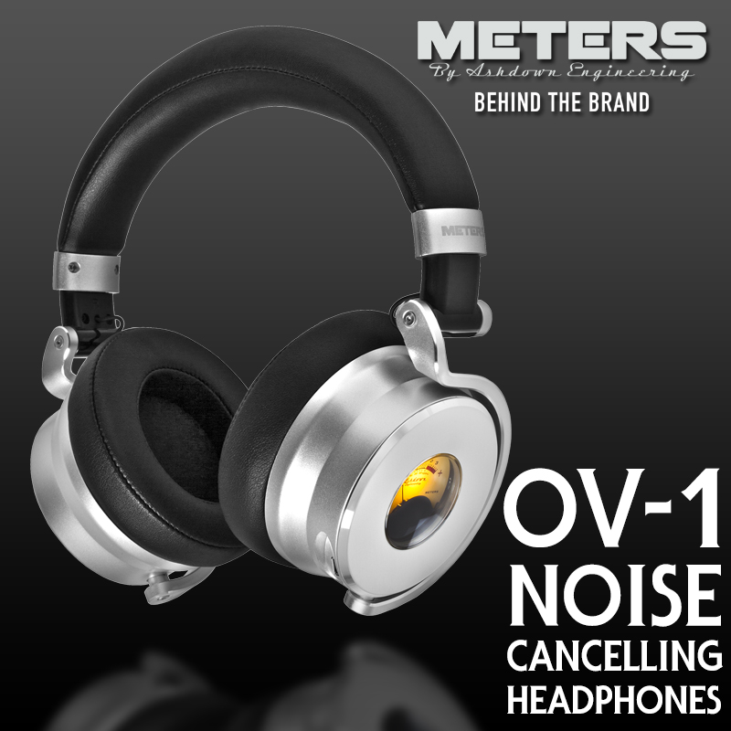 Meters Noise Cancelling Headphones OV-1 Black  /명품헤드폰 / 밀폐형헤드폰 /