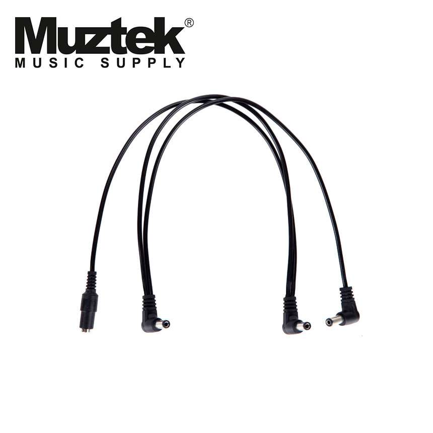 MUZTEK 뮤즈텍 DC 파워 이펙터 전원 케이블 문어발 3구 (MD-3)