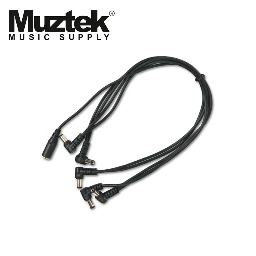 MUZTEK 뮤즈텍 DC 파워 이펙터 전원 케이블 문어발 5구 (MD-5)