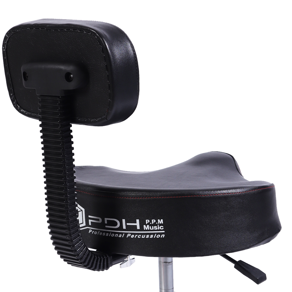 PDH 프로 페셔널 드럼 의자 (에어리프트 높이 조절, 등받이 장착) SW-DT-41