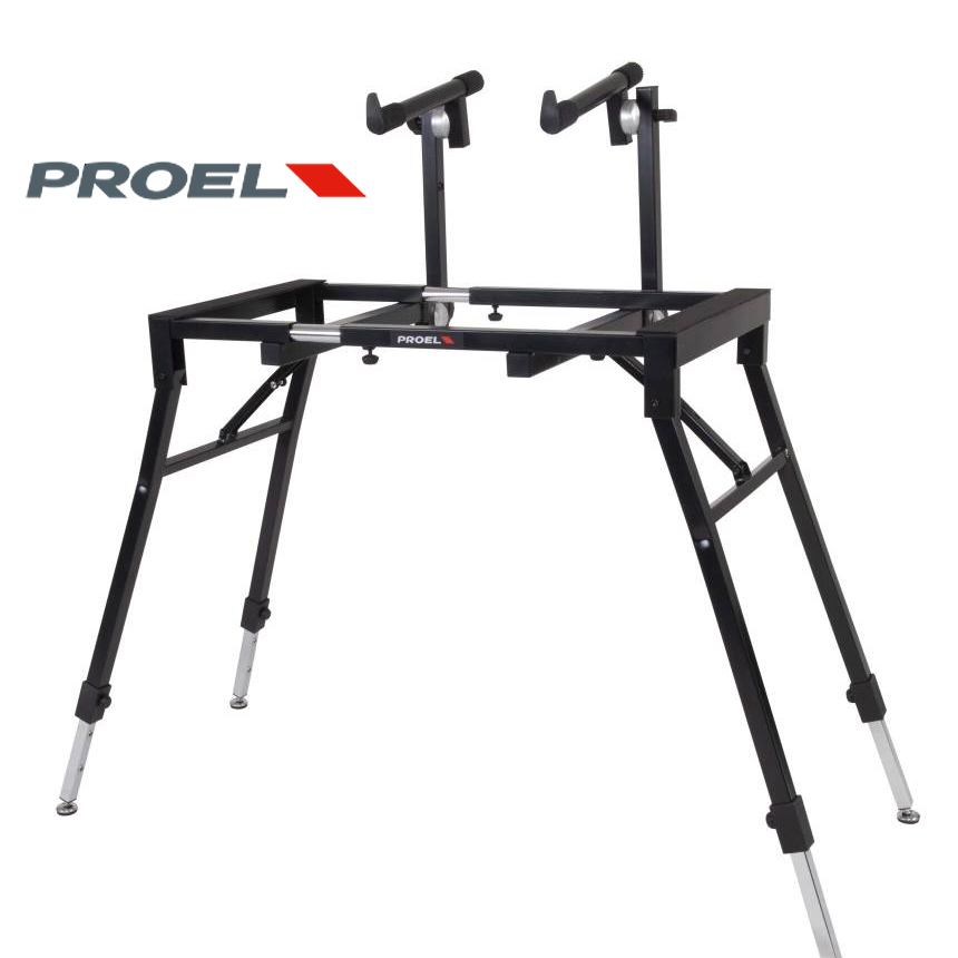 Proel EL260 프로페셔널 2단 키보드 스탠드 (접이식,높이 및 너비 조절)
