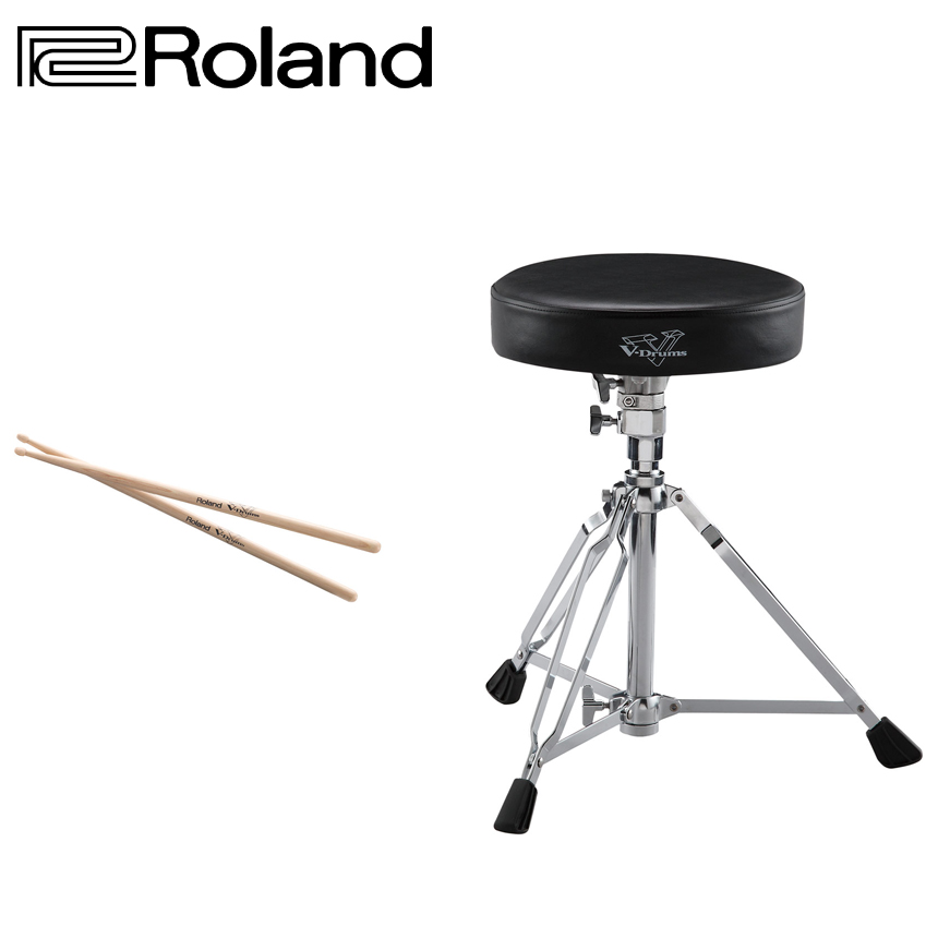 Roland DAP-2X 드럼 의자 + 드럼 스틱 패키지