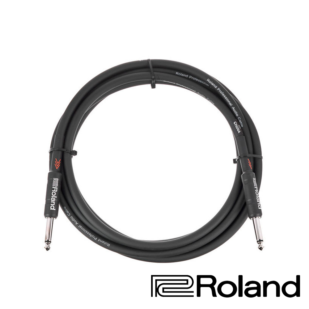 Roland 블랙 시리즈 프로페셔널 악기용 케이블 (1자 커넥터)