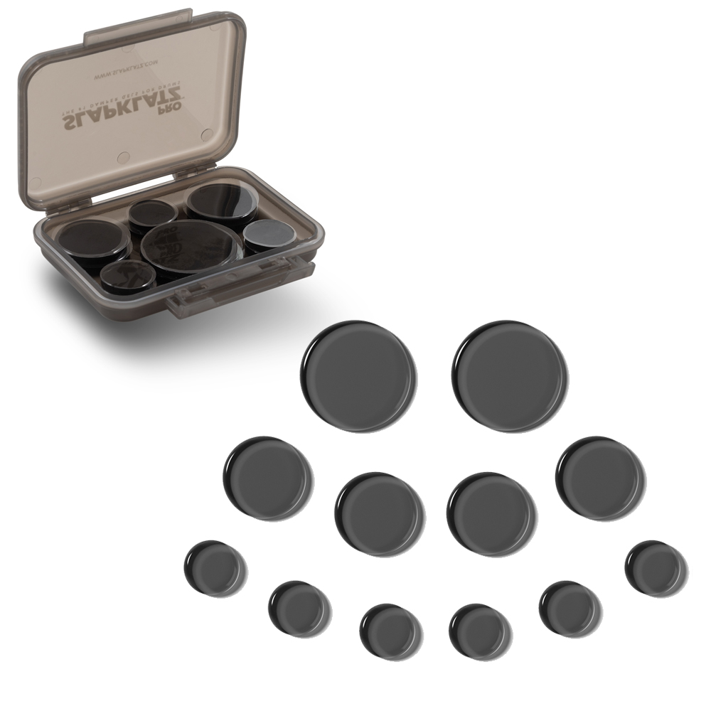 슬랩클래츠 프로2 블랙 색상 드럼 뮤트 젤 (SlapKlatz PRO V.2 Black)