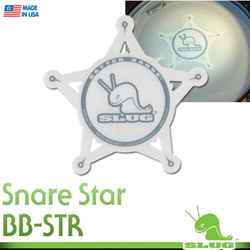 Slug Percussion Snare Star (스네어용 패치) BB-STR /SL-PAD-SS