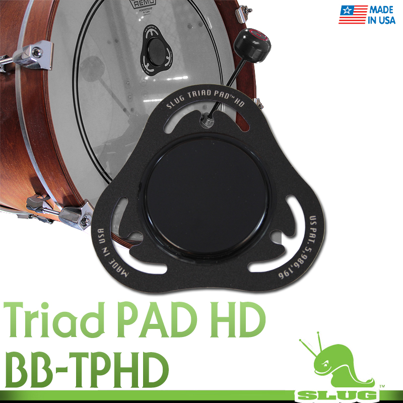 [★드럼채널★] Slug Percussion Triad Pad HD (베이스용 임팩트패드) / BB-TPHD /SL-PAD-T2HD