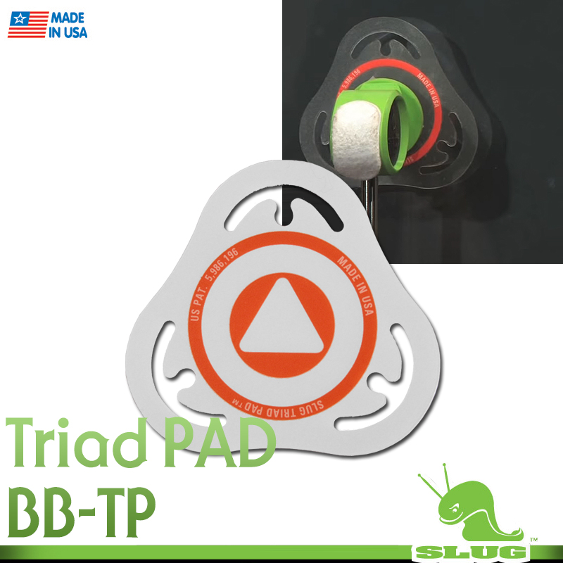 [★드럼채널★] Slug Percussion Triad Pad (베이스용 임팩트패드) / BB-TP /SL-PAD-T1