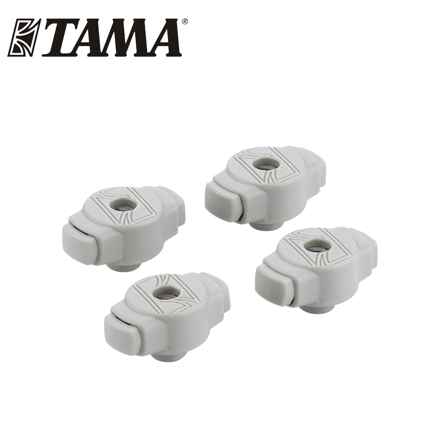 TAMA 타마 50주년 기념 원터치 심벌 윙넛 4개 세트 (QUICK-SET CYMBAL MATE,QC8-B4GY)