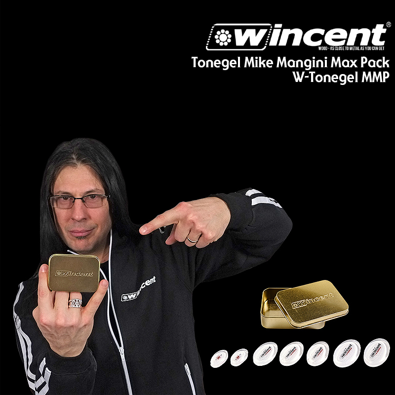 [★드럼채널★] Wincent Tonegel Mike Mangini Max Pack (7pcs Pack) 뮤트젤 / W-Tonegelmmp