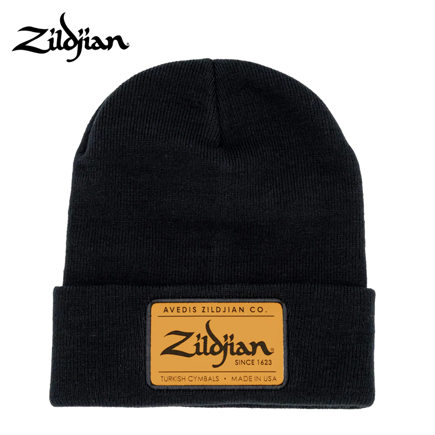 질젼 Zildjian ZAHC0112 블랙 로고 비니 모자