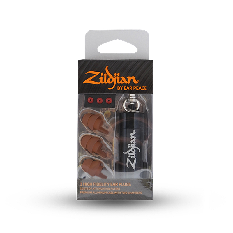 Zildjian HD 이어플러그 색상 3종 (by Earpeace) ZPLUGS