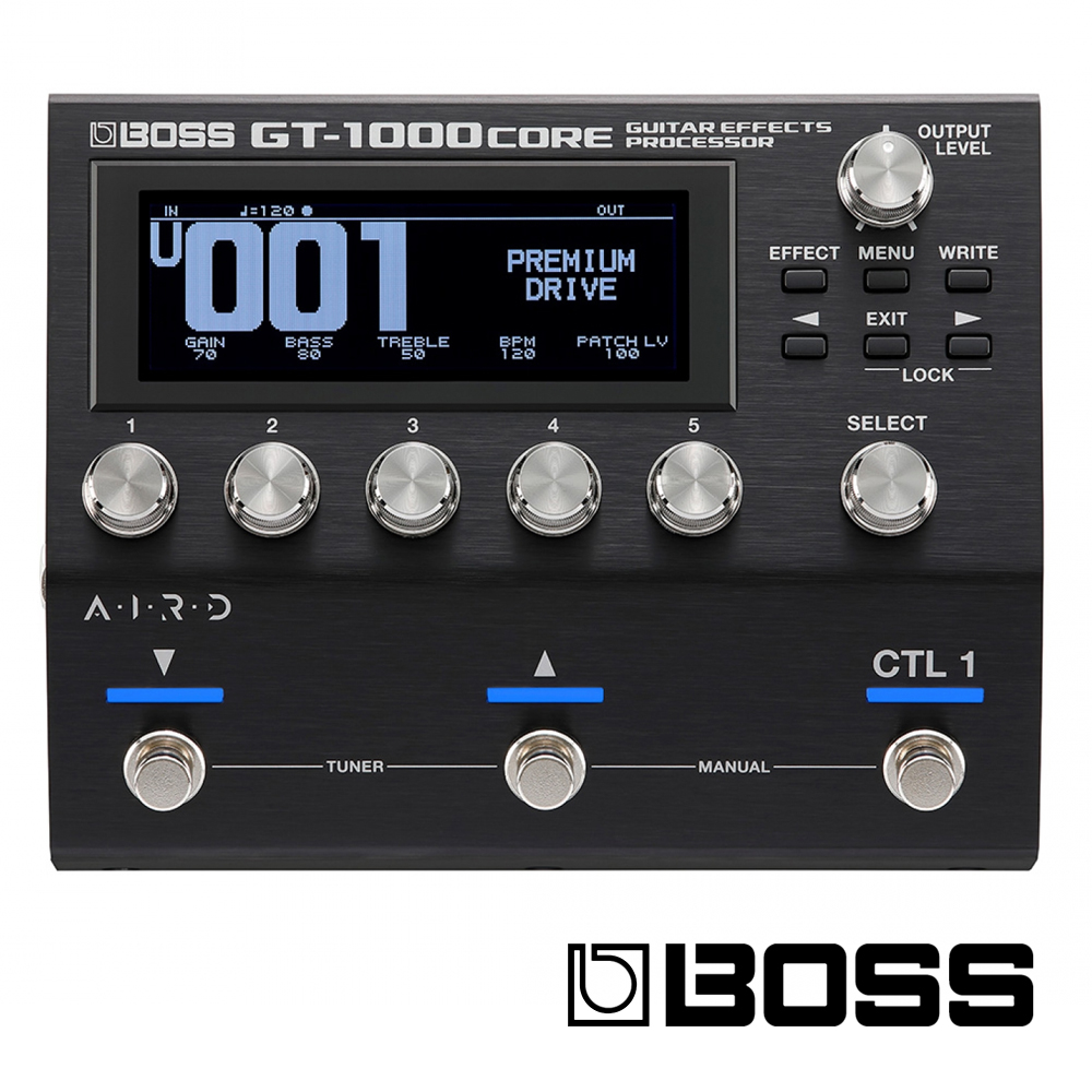 BOSS GT-1000 Core 기타,베이스 멀티 이펙터