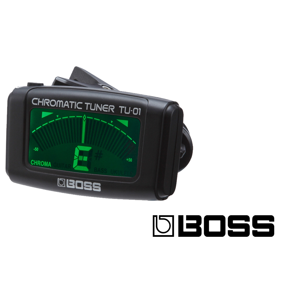 BOSS TU-01 Chromatic Tuner (기타,베이스 튜너)