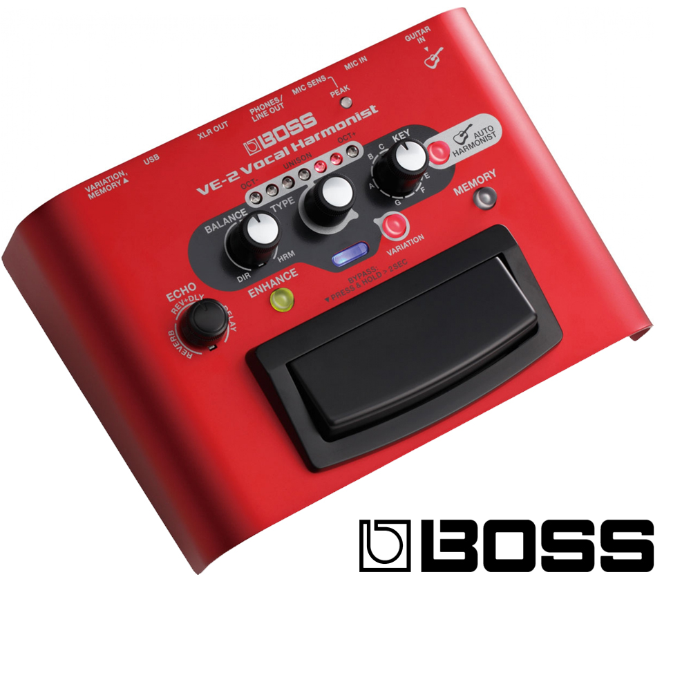 BOSS VE-2 Vocal Harmonist (보컬 하모니스트) 보컬 이펙터