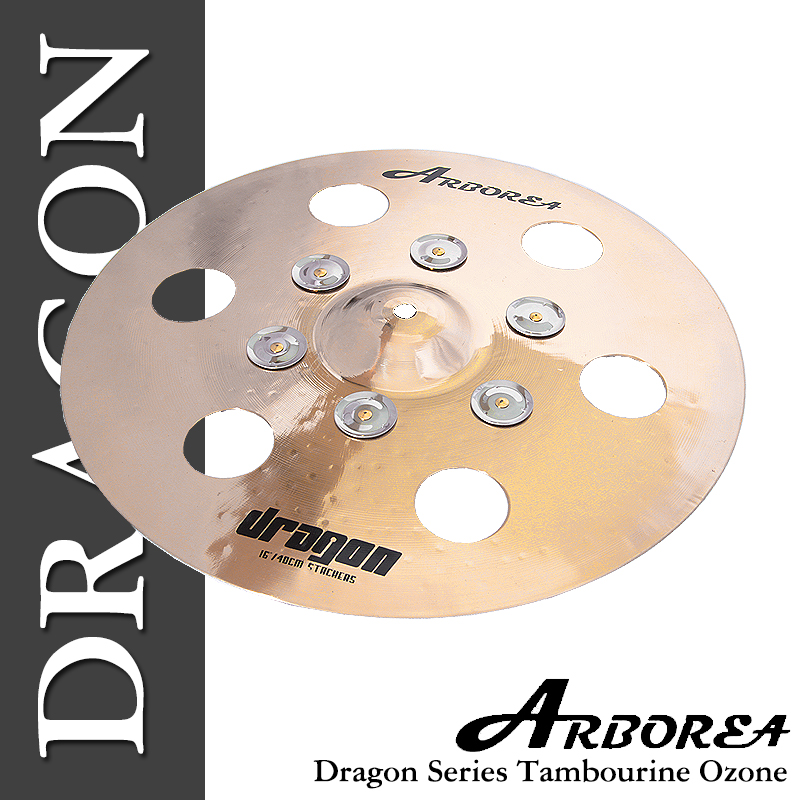 [★드럼채널★] Arborea Dragon Series Tambourine O-Zone 16~18"