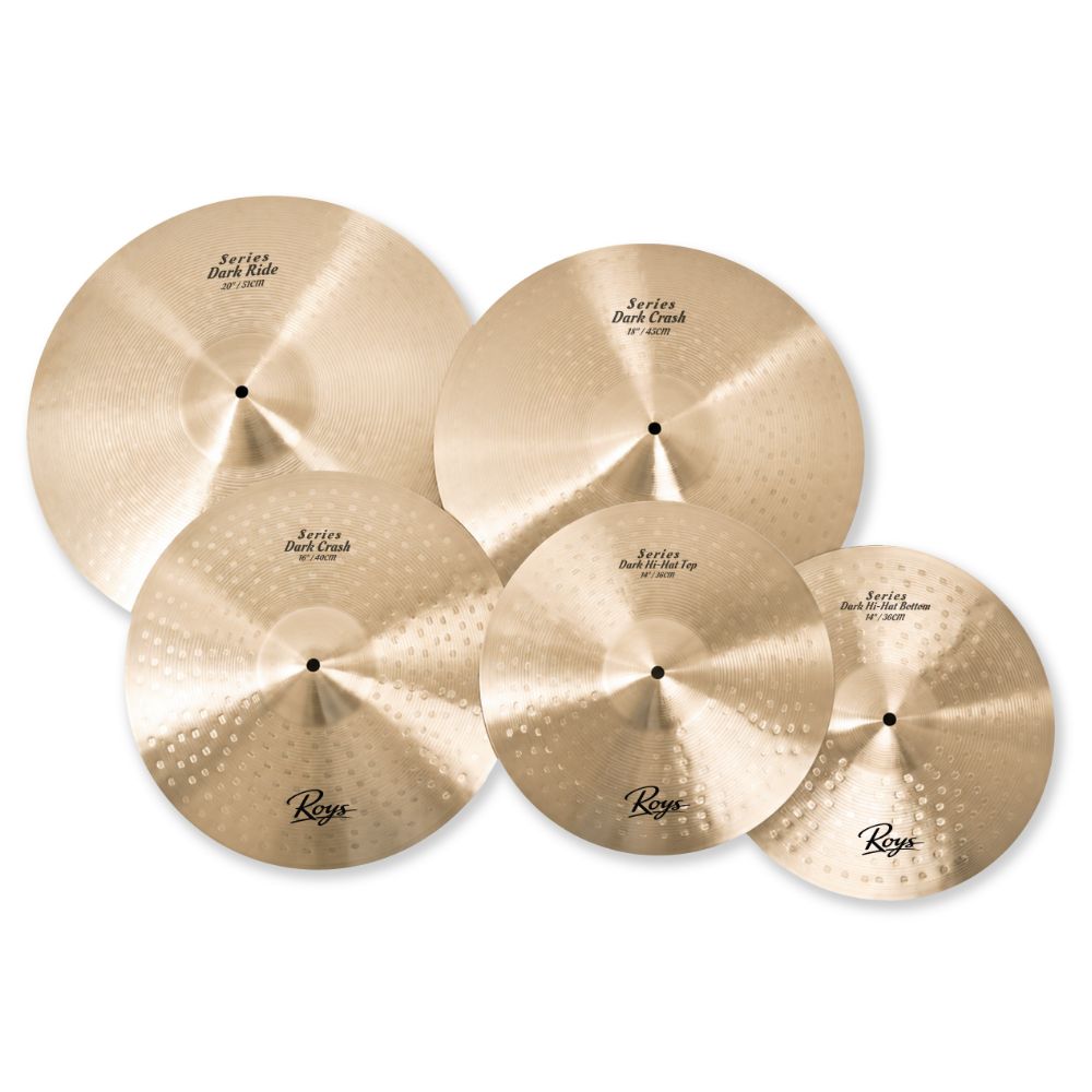 MAKERS 마커스 로이스 다크 심벌 세트 ROYS DARK Cymbal Set (14,16,18,20)