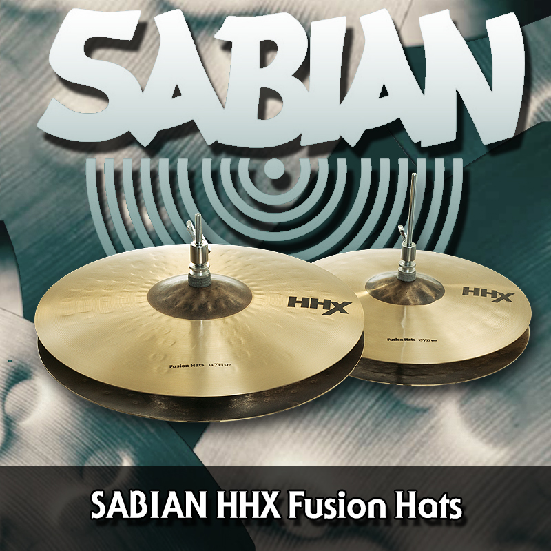[★드럼채널★] Sabian HHX Fusion Hi-Hat (13/14") /퓨전햇/퓨전하이햇