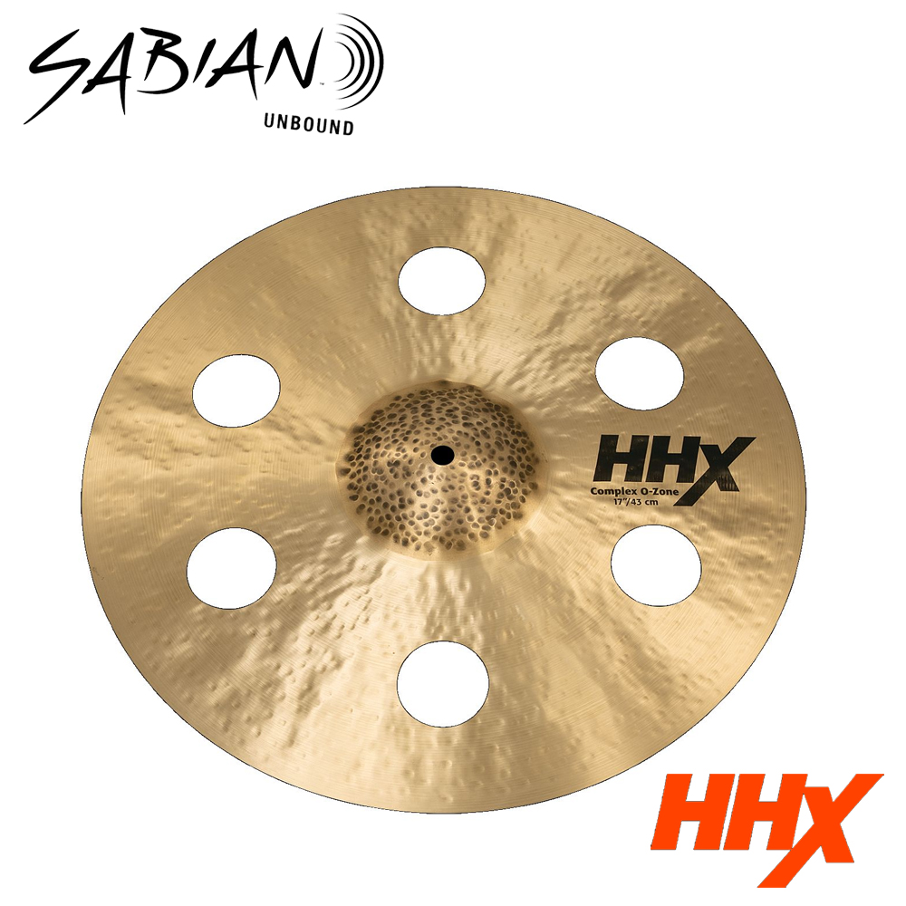 사비안 Sabian HHX 컴플렉스 오존 크래쉬 17-19인치 (Complex O-Zone Crash)