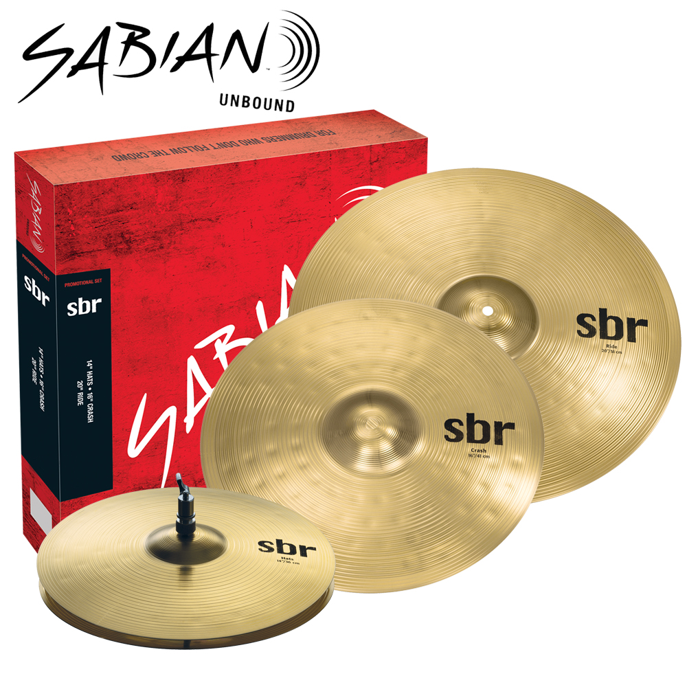 Sabian SBr Performance Set (심벌 세트 14,16,20" 구성)  SBR5003