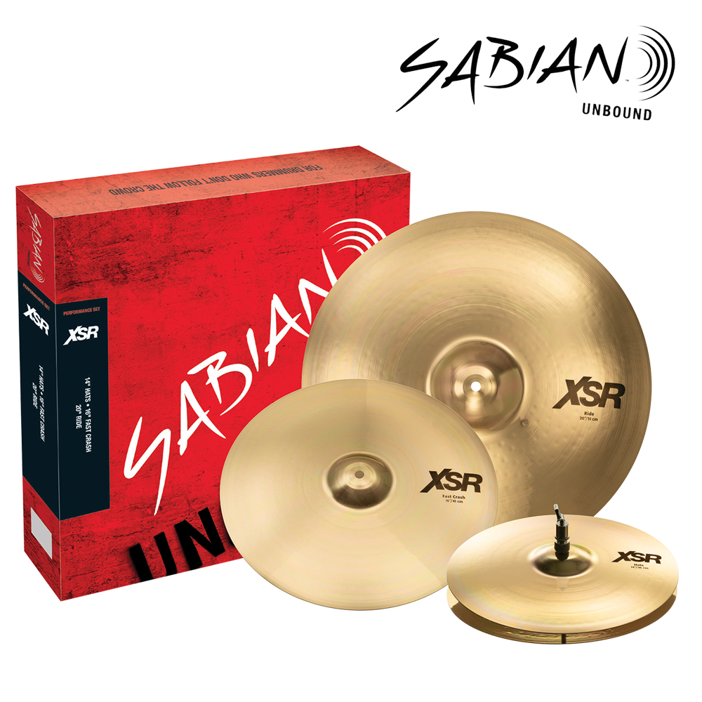SABIAN XSR Performance Set (14.16.18,20) XSR5005