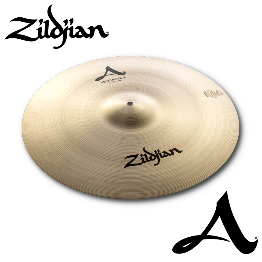Zildjian 질전 A 시리즈 미디엄 라이드 심벌 사이즈 2종 (A Medium Ride, A0034,A0036)
