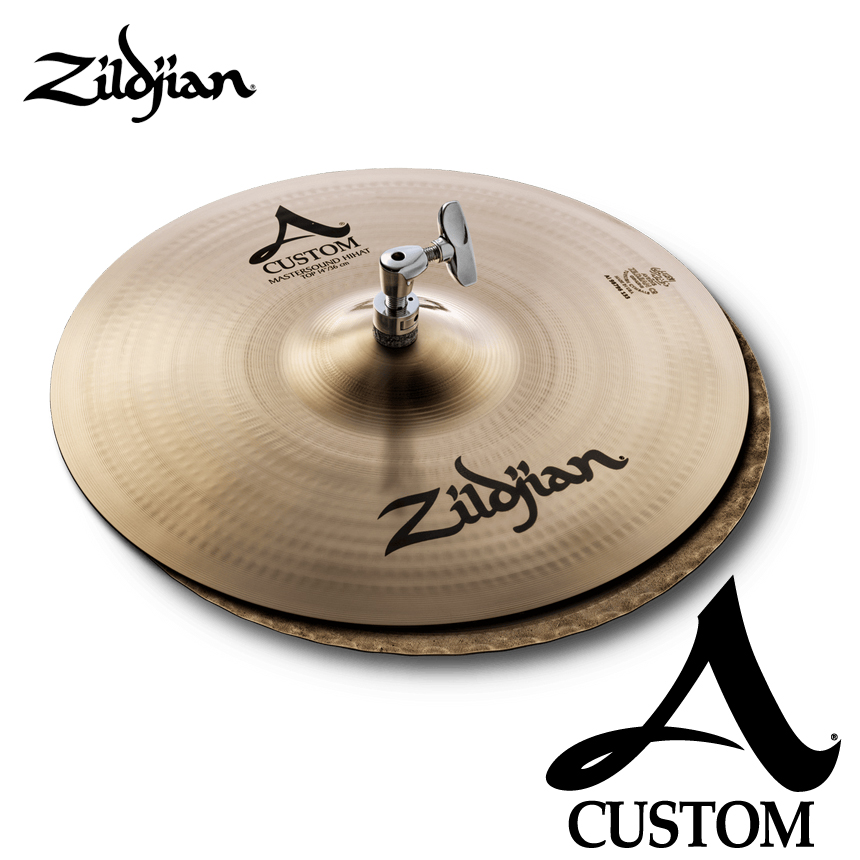 ZILDJIAN A CUSTOM 마스터 사운드 하이햇 14-15인치 (MASTERSOUND,A20550,A20553)