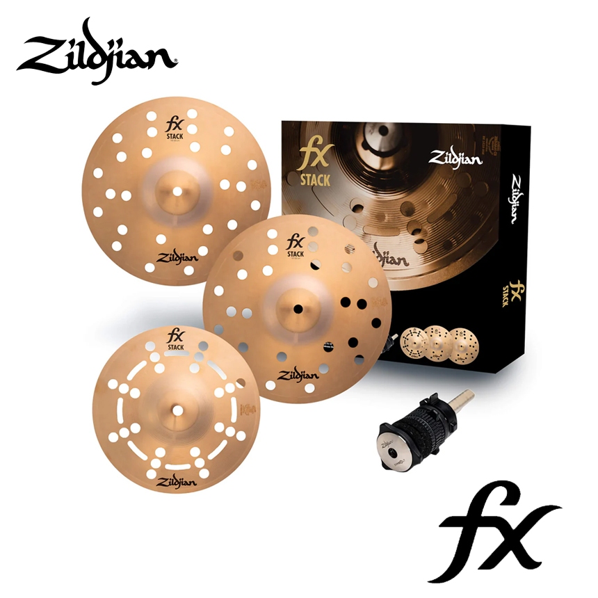 Zildjian 심벌 FX Stackers 10 사이즈 (스태커 3장 세트, FXSTK10)