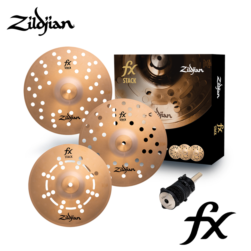 Zildjian 심벌 FX Stackers 12 사이즈 (스태커 3장 세트, FXSTK12)