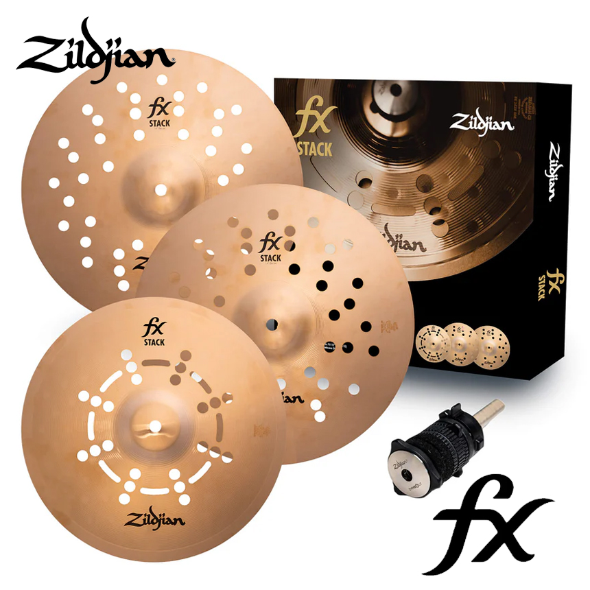 Zildjian 심벌 FX Stackers 14 사이즈 (스태커 3장 세트, FXSTK14)