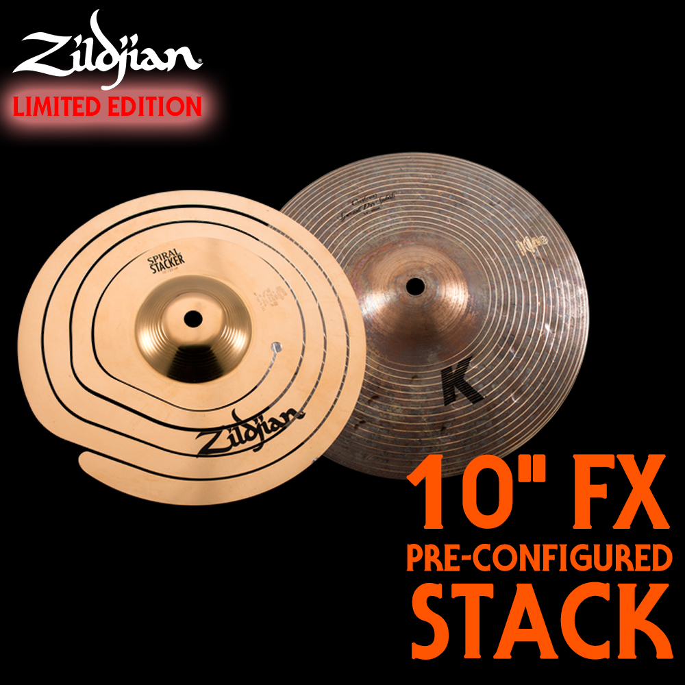 [★드럼채널★] Zildjian 10" FX Pre-Configured Stack (PCS002)