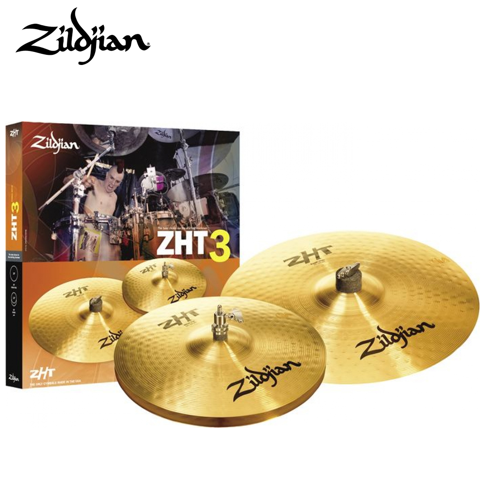 Zildjian ZHTS3P ZHT Starter 3 Pack 심벌 세트 (ZHTS3P)