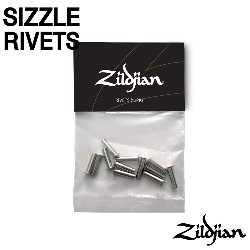 Zildjian Sizzle Rivets (12ea) /씨즐/시즐/리벳/ Zrivet