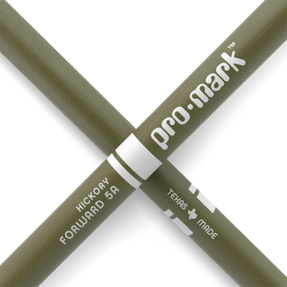 프로마크 Promark 5B TX5BW-GREEN 아미 그린 5B 컬러 드럼스틱