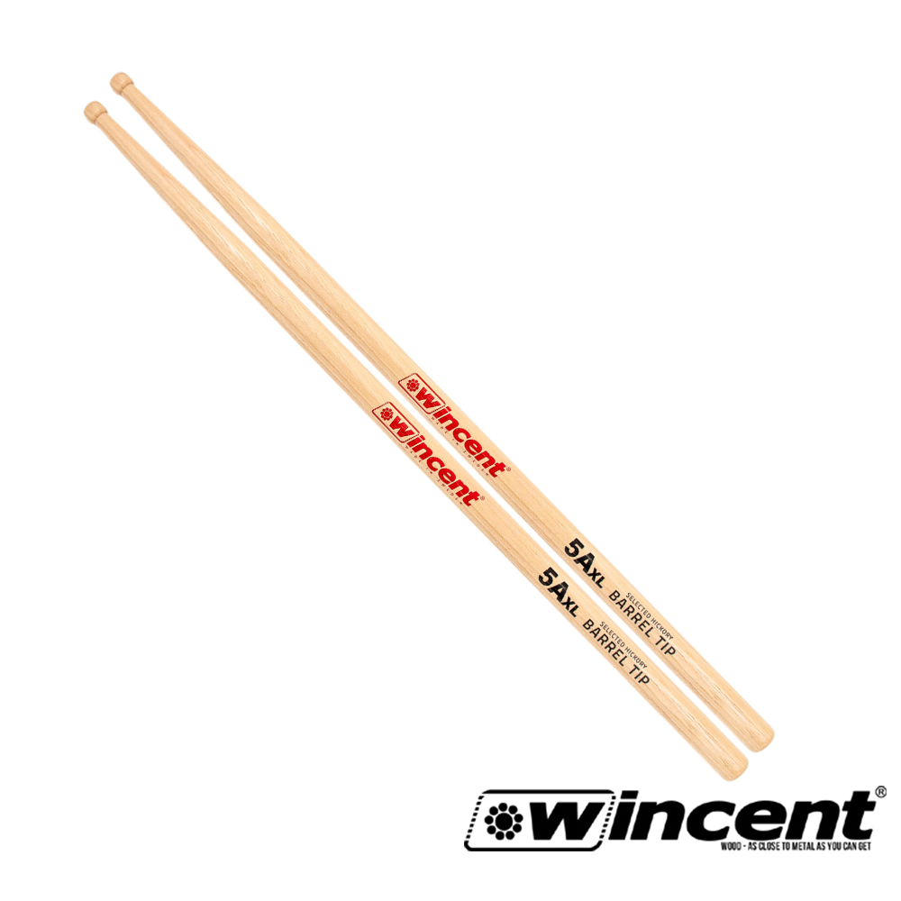 윈센트 Wincent W-5AXLBT 5A 엑스라지 배럴팁 드럼스틱