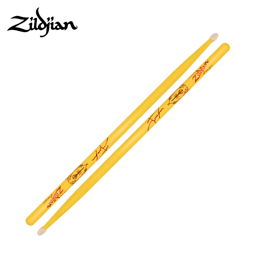 질젼 Zildjian ZASJD4 조쉬 던 시그네처 드럼 스틱 (Clancy Yellow)