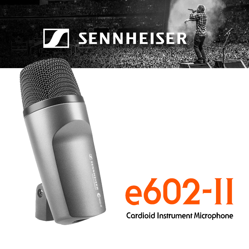[★드럼채널★] Sennheiser E602II Cardioid Instrument Microphone (베이스드럼/저음악기)