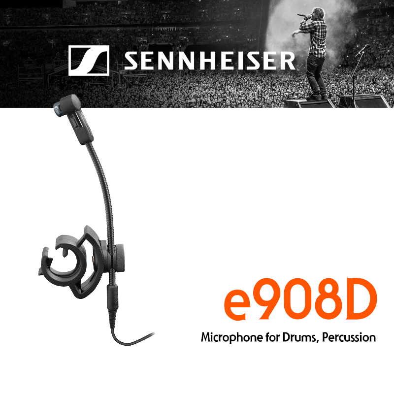 [★드럼채널★] Sennheiser E908D Condenser Microphone for Drum/Percussion (드럼/퍼커션)