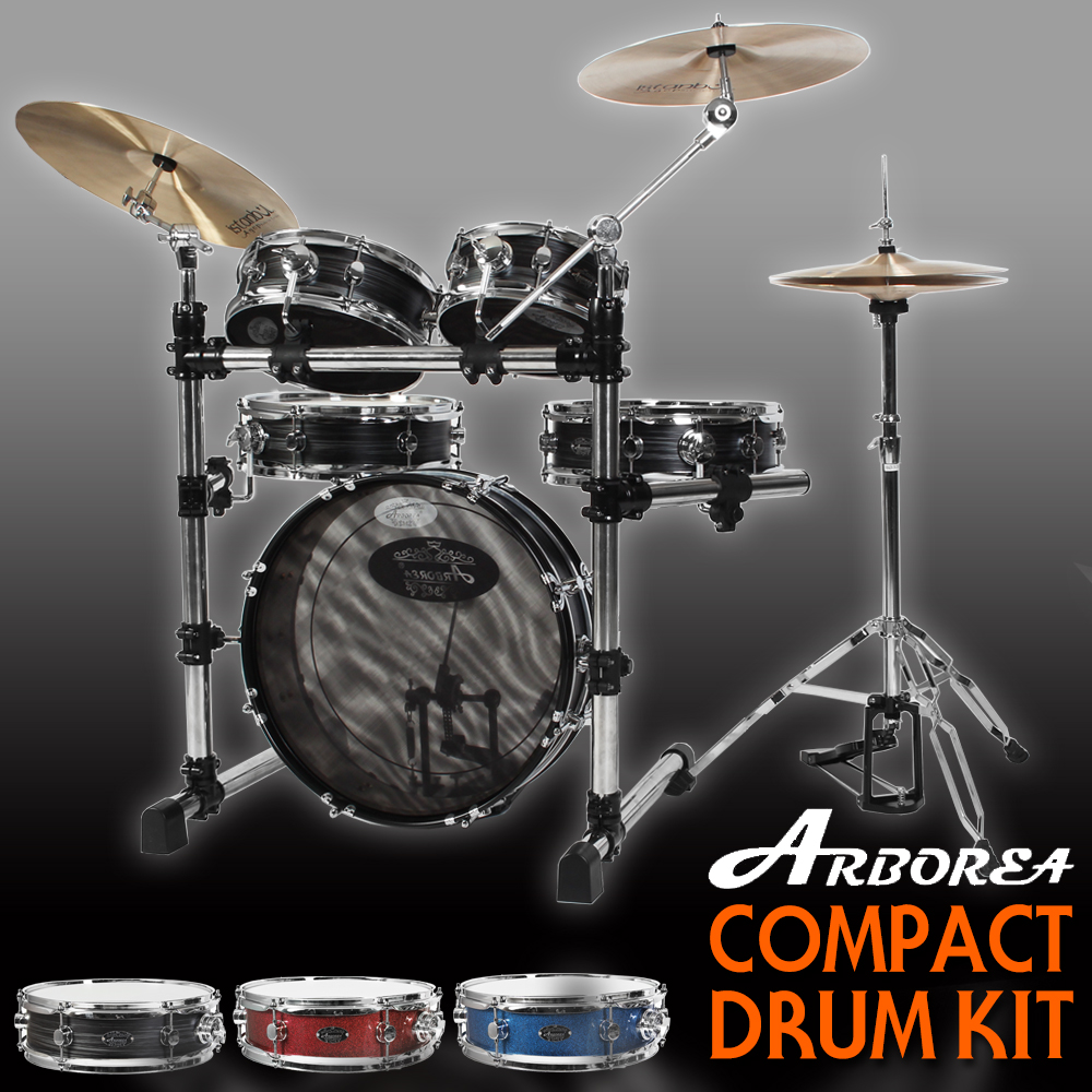 [★드럼채널★] Arborea Compact Drum Kit (버스킹,소규모 공연 추천!) /컴팩트드럼