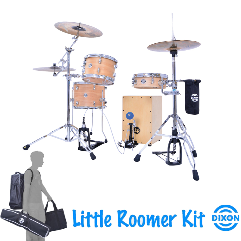 Dixon Little Roomer Drum Set -전용케이스 포함! (포터블 퍼커션/드럼세트)
