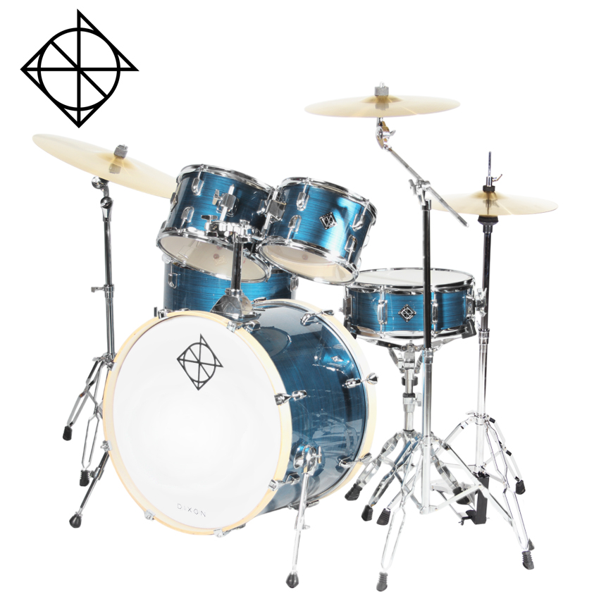 딕슨 Dixon Soar 5기통 드럼 세트 색상 2종 (하드웨어팩 및 연습용 심벌 포함,PODSOP522SP1)