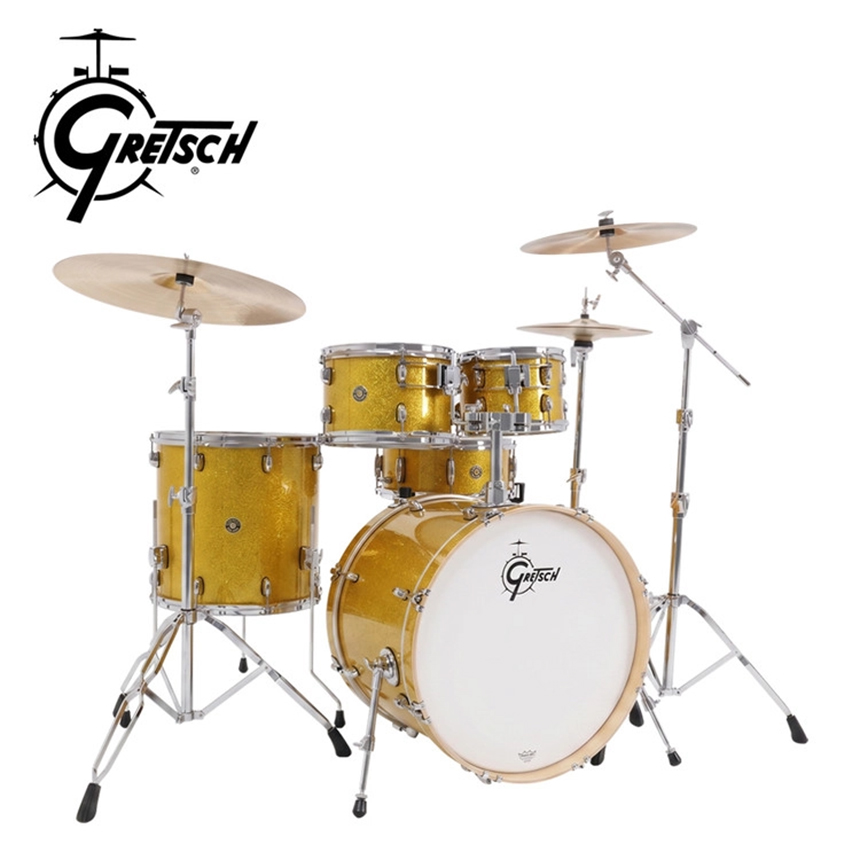 Gretsch 2026 New Series Catalina Maple (2026 새로운 시리즈 카탈리나 메이플 5기통+하드웨어팩) Lemon Sparkle 컬러 / CM2-E625-LS