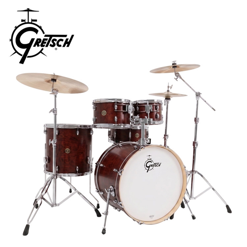 Gretsch 2026 New Series Catalina Maple (2026 새로운 시리즈 카탈리나 메이플 5기통+하드웨어팩) Walnut Glaze 컬러 / CM2-E625-WG