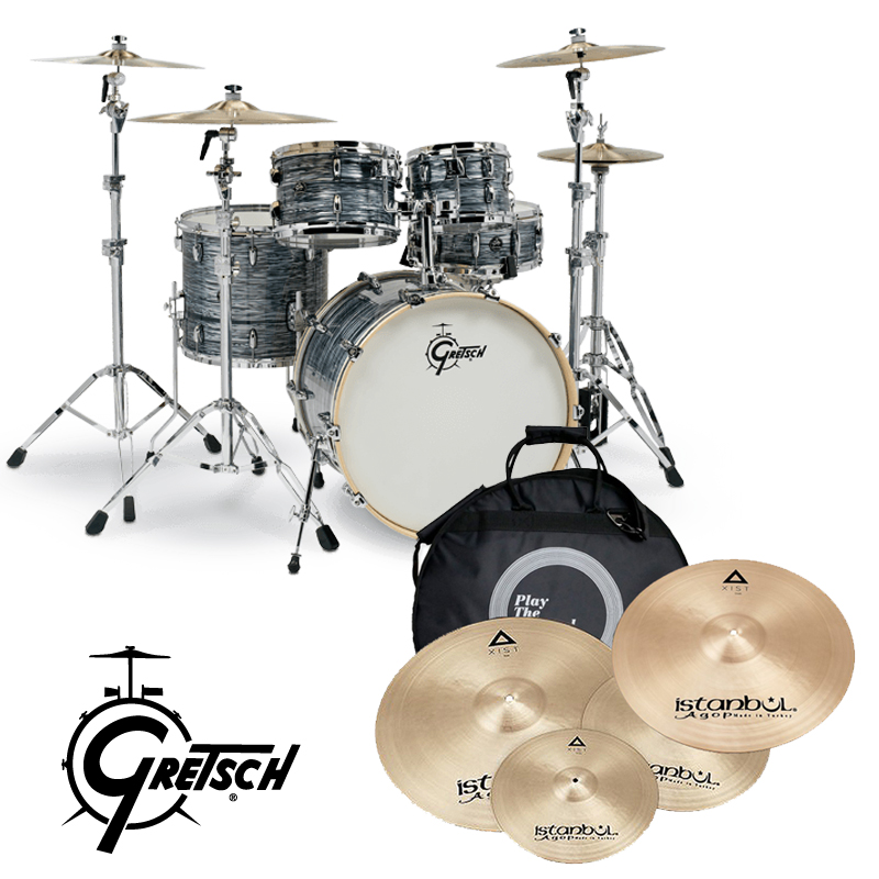 [할인패키지] Gretsch Renown Maple RN2 + Istanbul Agop Xist TR 심벌 세트