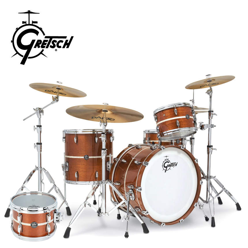 Gretsch 그레치 리나운 마호가니 한정판 드럼세트  (5기통,하드웨어팩 포함,Renown,RNLTD)