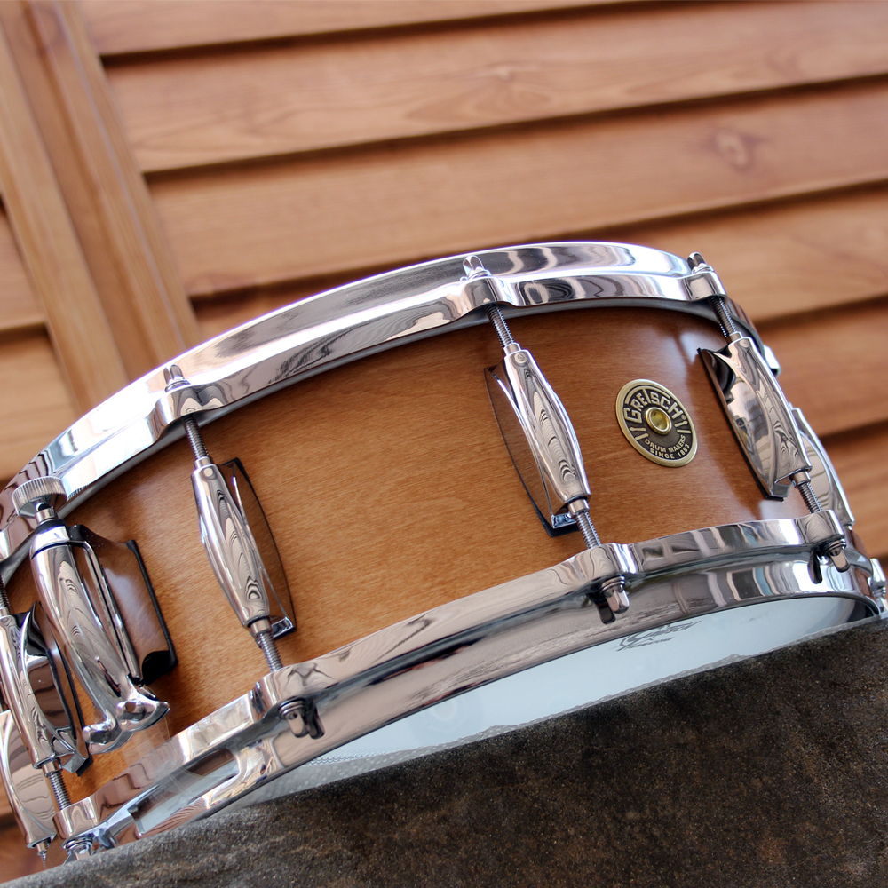 Gretsch USA Custom Snare 'Satin Classic Maple' 사이즈 2종