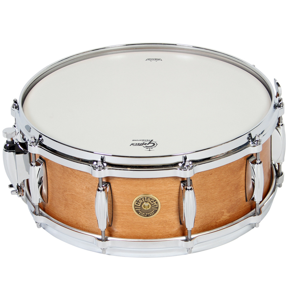 Gretsch USA Custom Snare 'Satin Classic Maple' 사이즈 2종